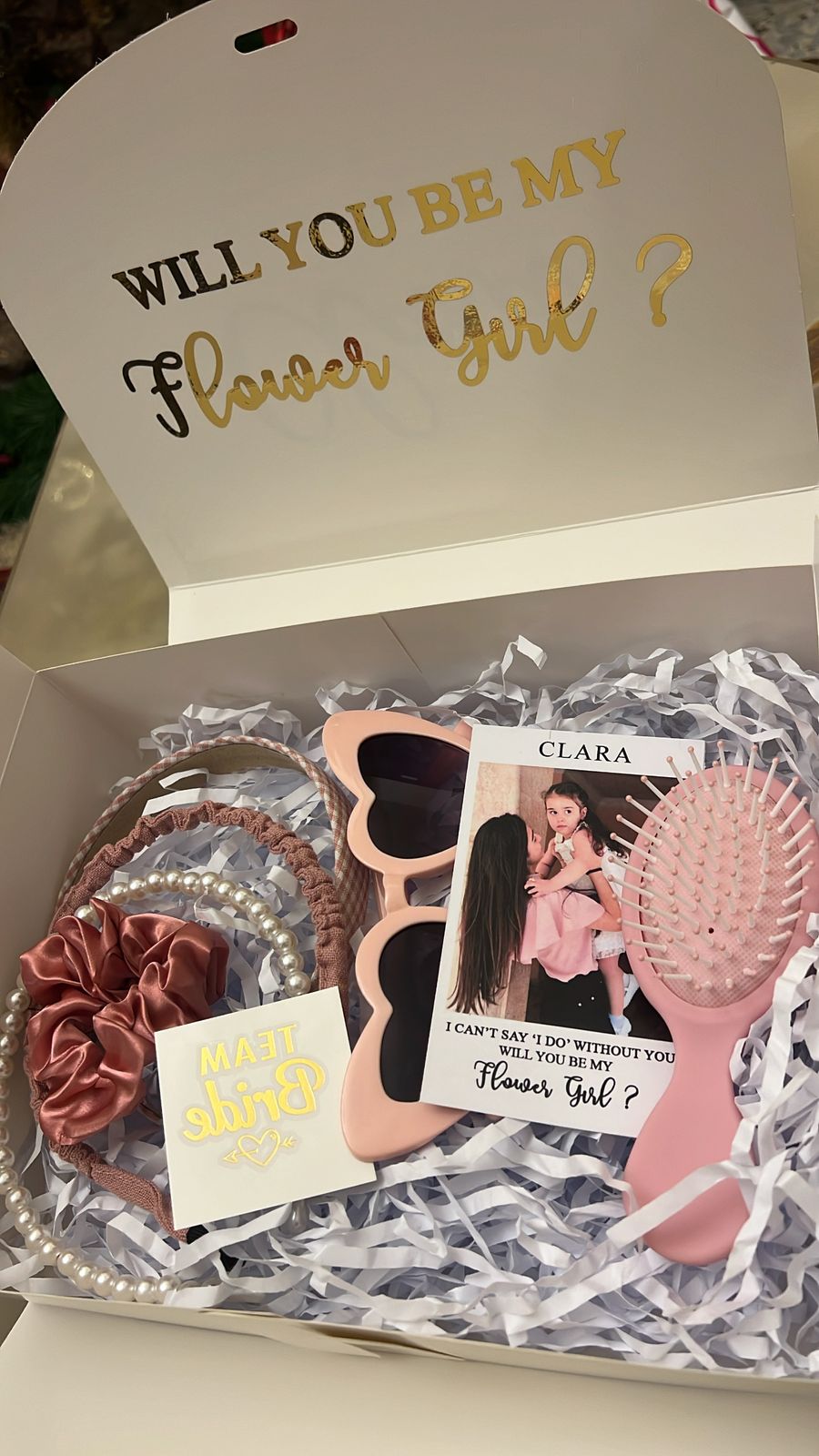 Flower Girl Proposal Box
